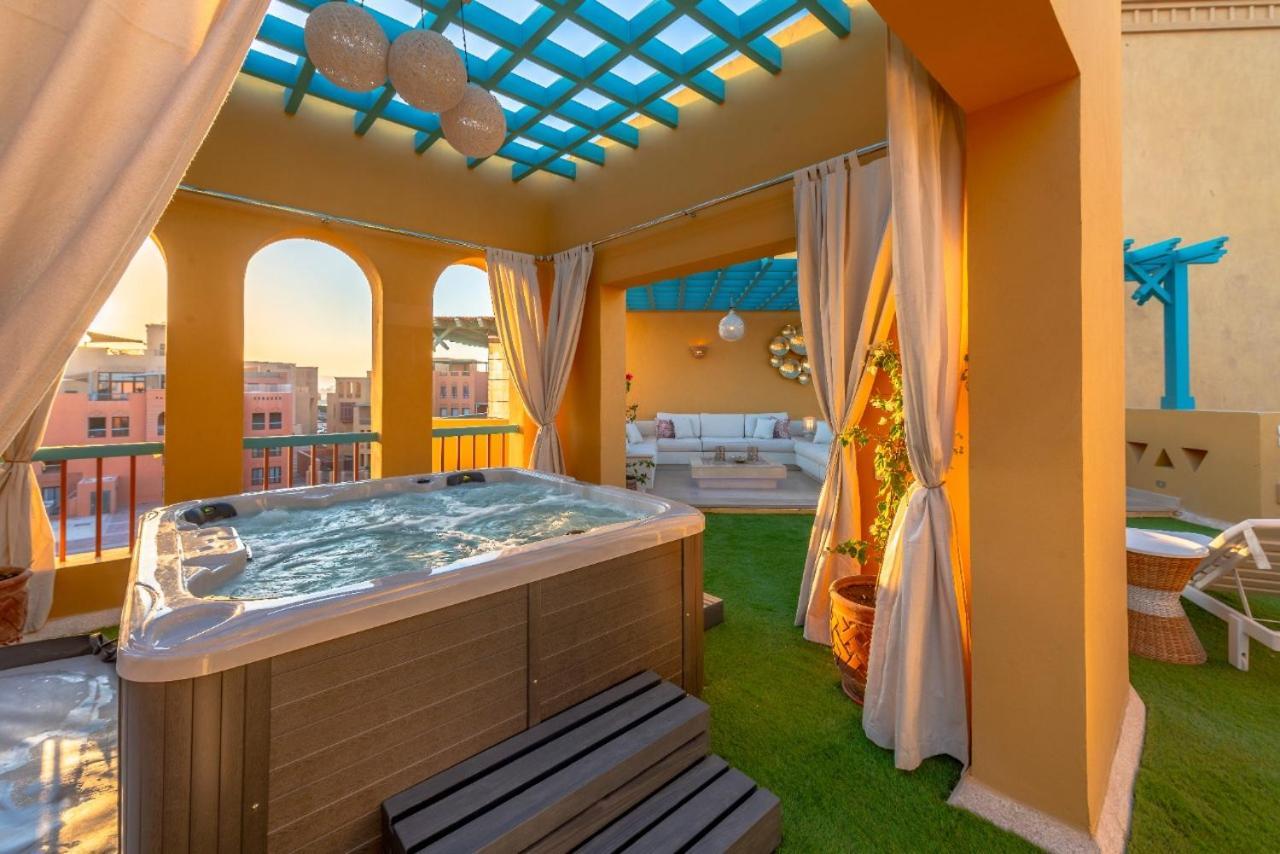 הורגהדה Heated Jacuzzi 2Br Apartment On Yacht View מראה חיצוני תמונה